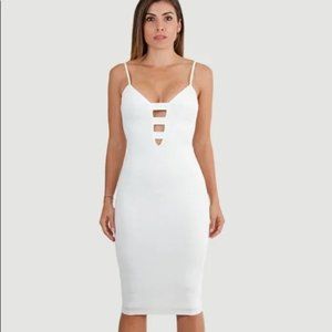 White midi dress|Brand New with tag!